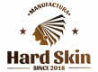 Черный мужской фартук из натуральной кожи Hard Skin на BBQRU.RU